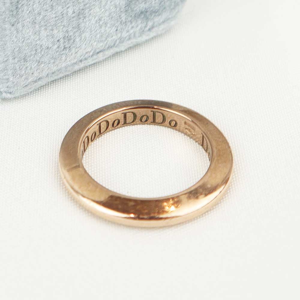 Anello Dodo Disco cod. 7654 - Oro Tesori