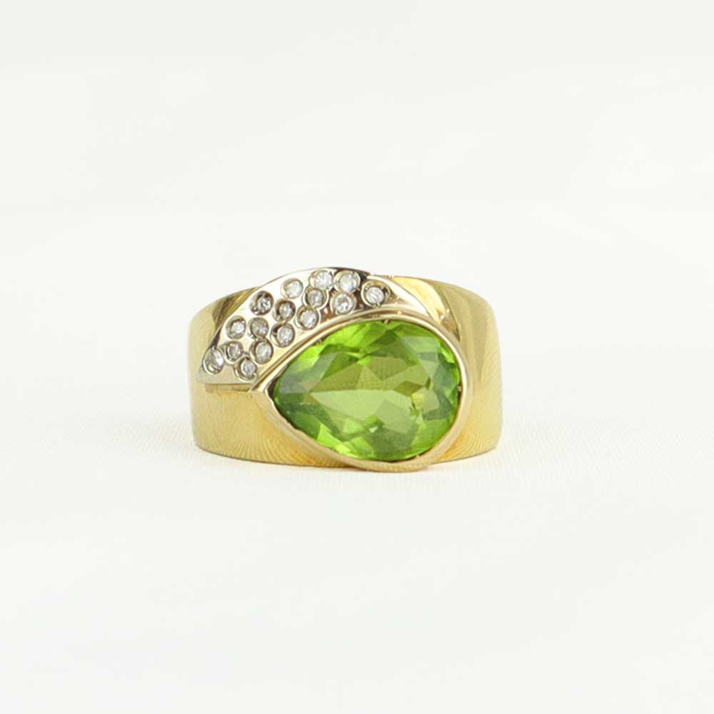 Anello goccia cod. 7351 - Oro Tesori