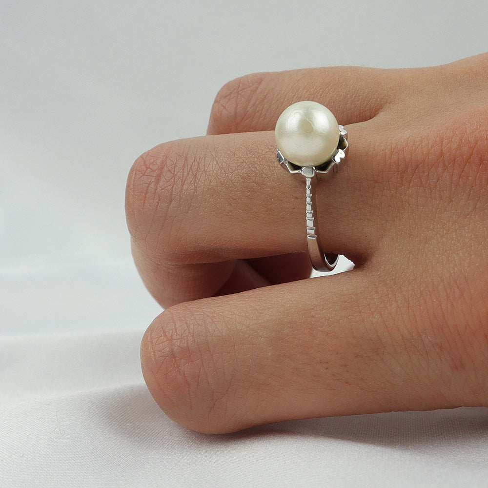 Anello perla cod. 006