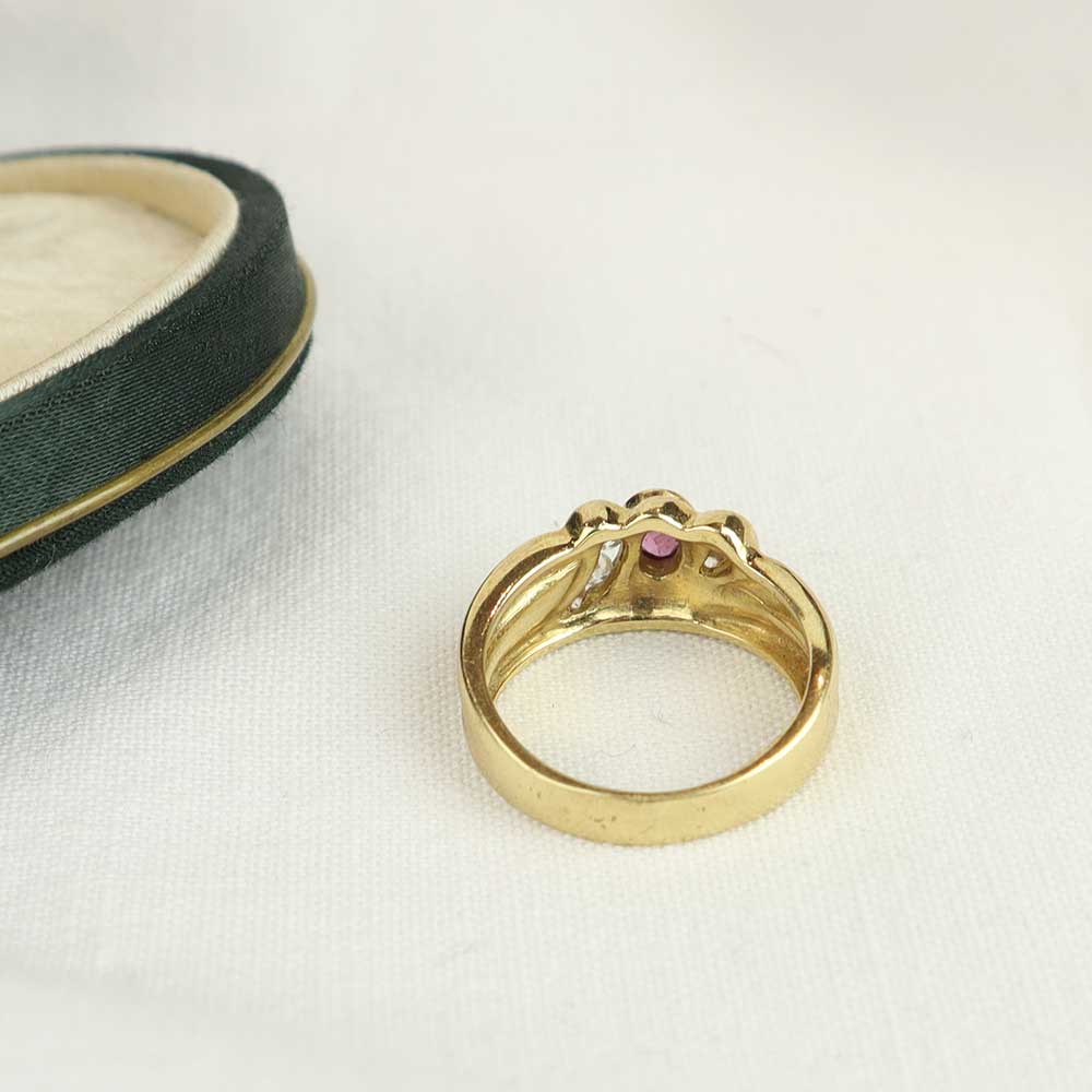 Anello rubino cod. 7766 - Oro Tesori