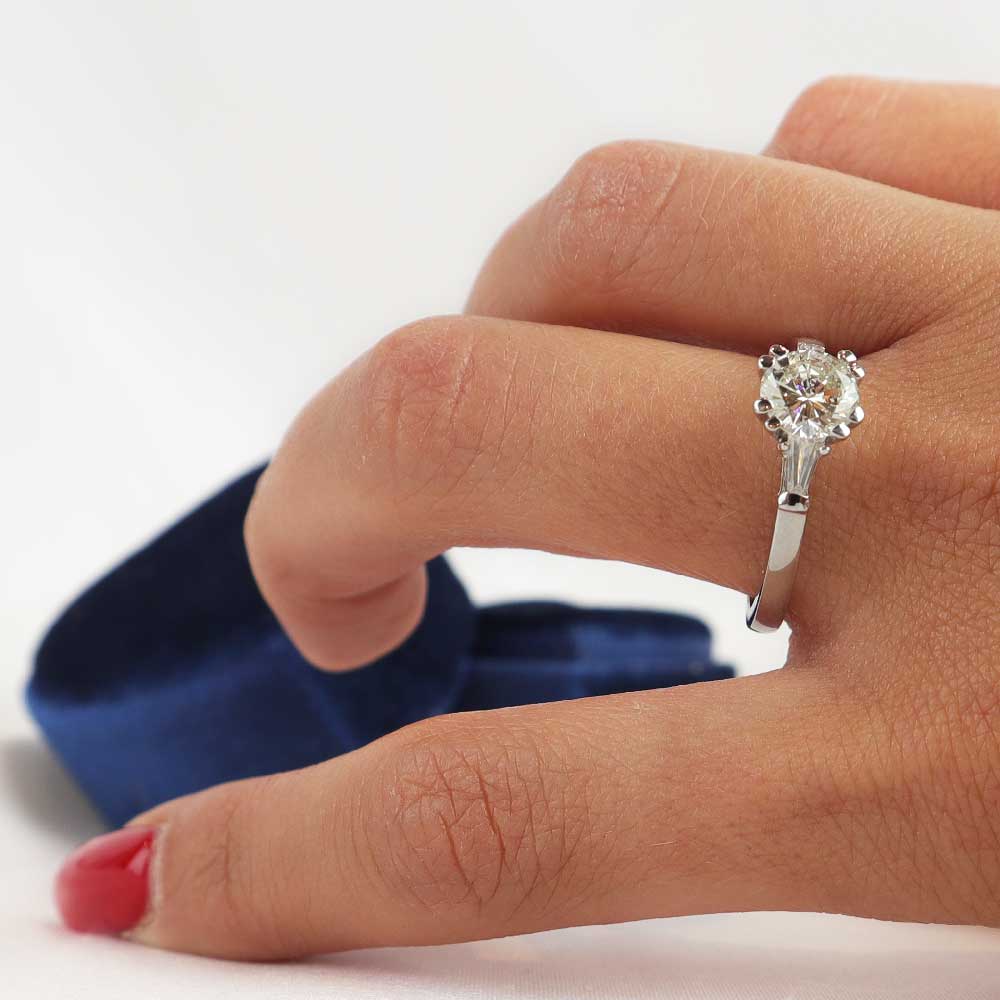 Anello solitario cod. 7471 - Oro Tesori