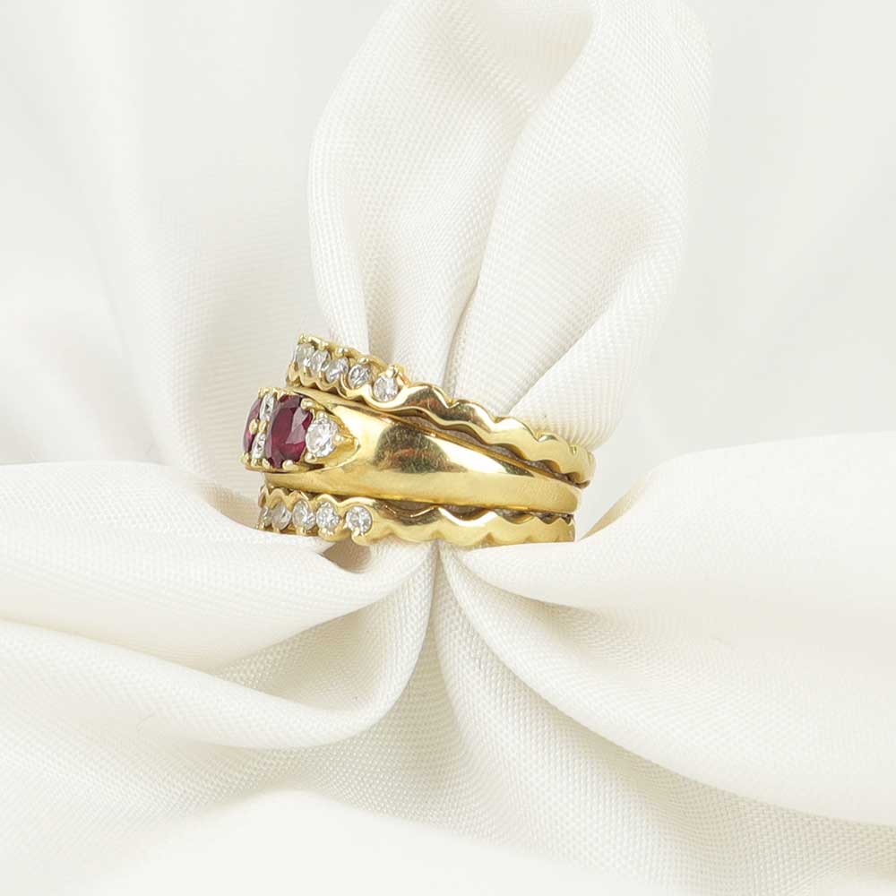 Anello vintage cod. 7474 - Oro Tesori