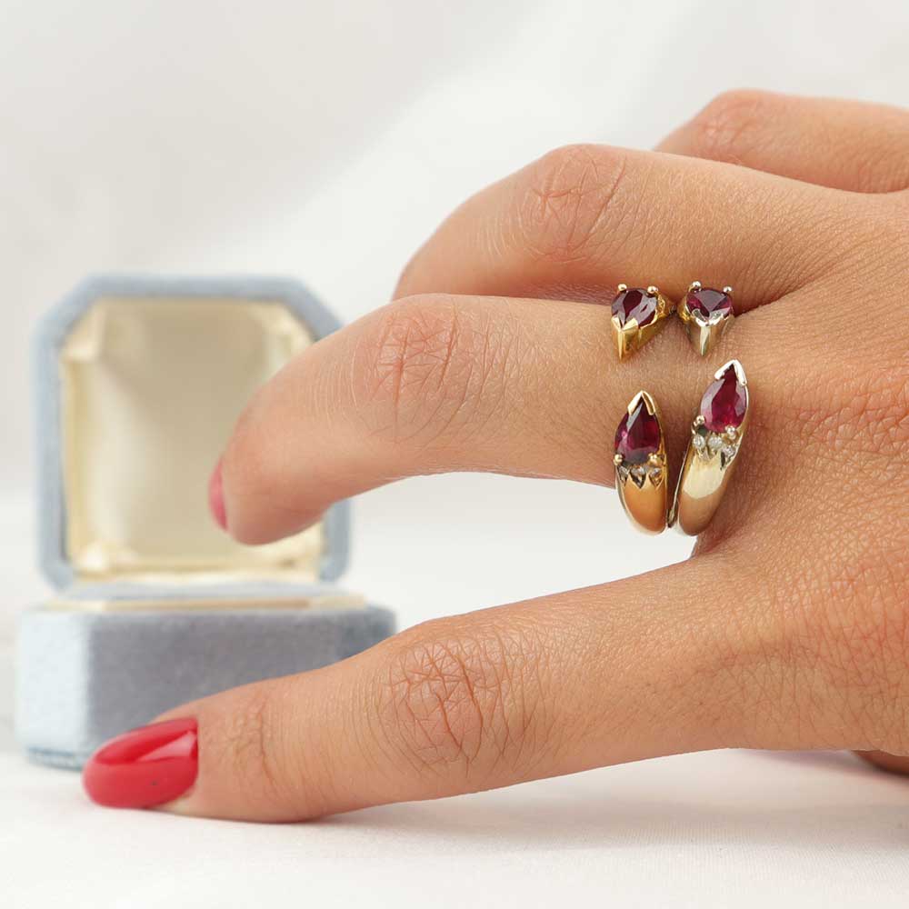 Anello vintage cod. 7619 - Oro Tesori