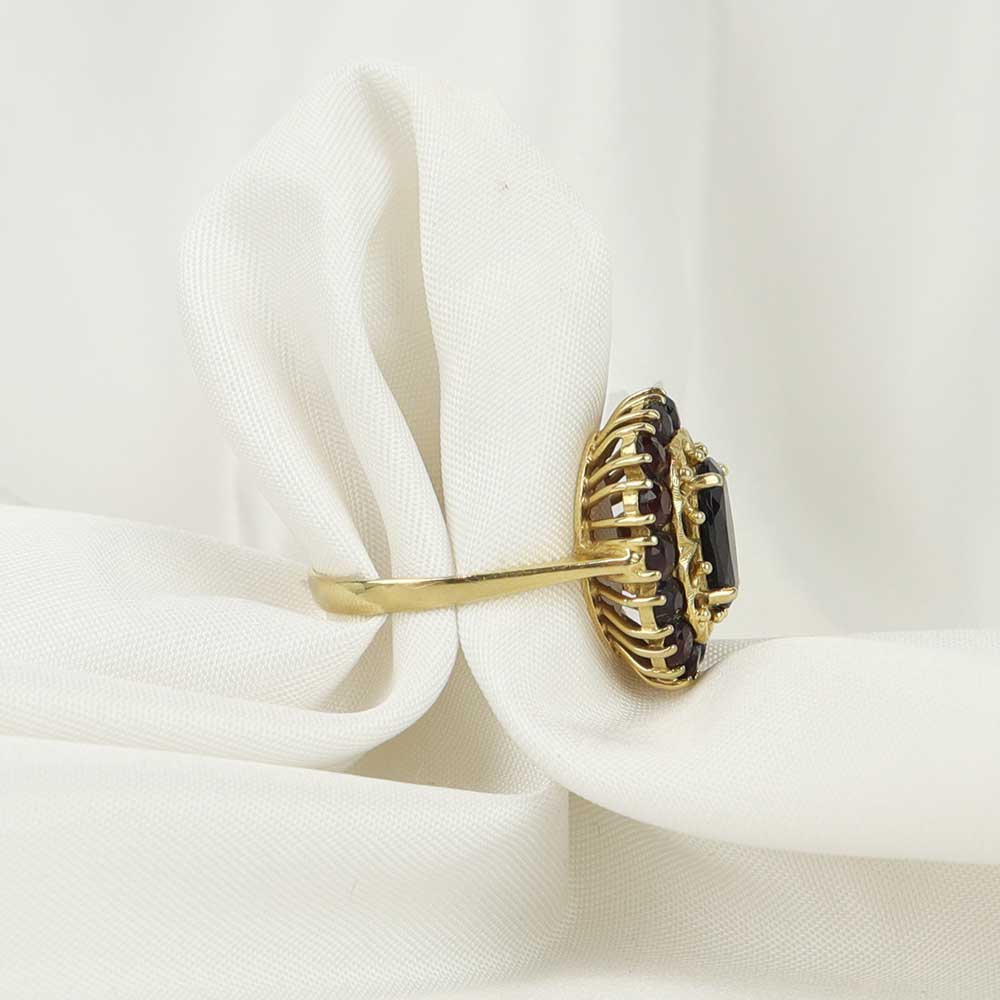 Anello vintage granati cod. 7508 - Oro Tesori
