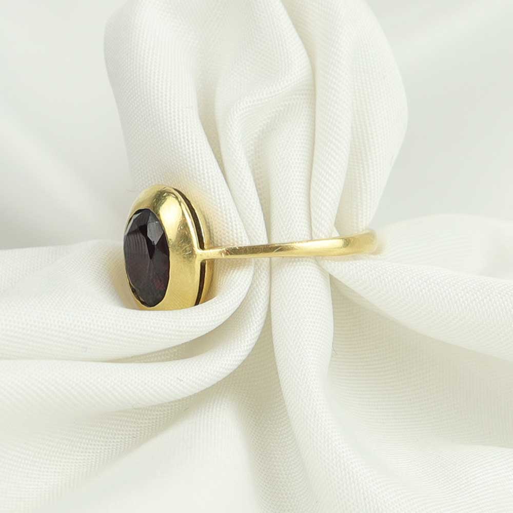 Anello vintage granato cod. 7377 - Oro Tesori