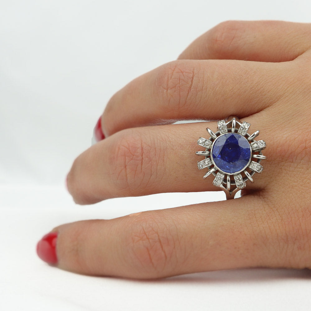 Anello Zaffiro cod. 5574