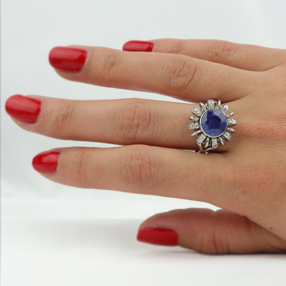 Anello Zaffiro cod. 5574