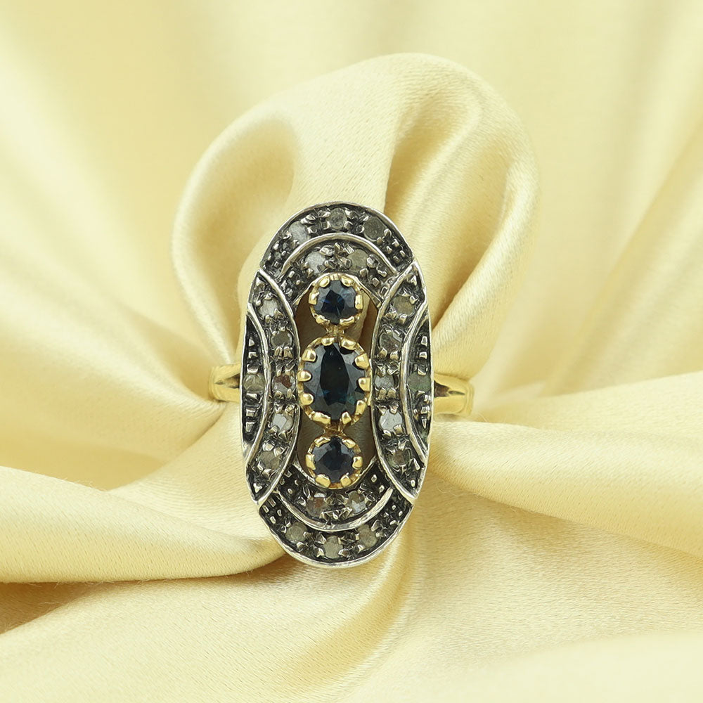 Anello Zaffiri cod. 5782
