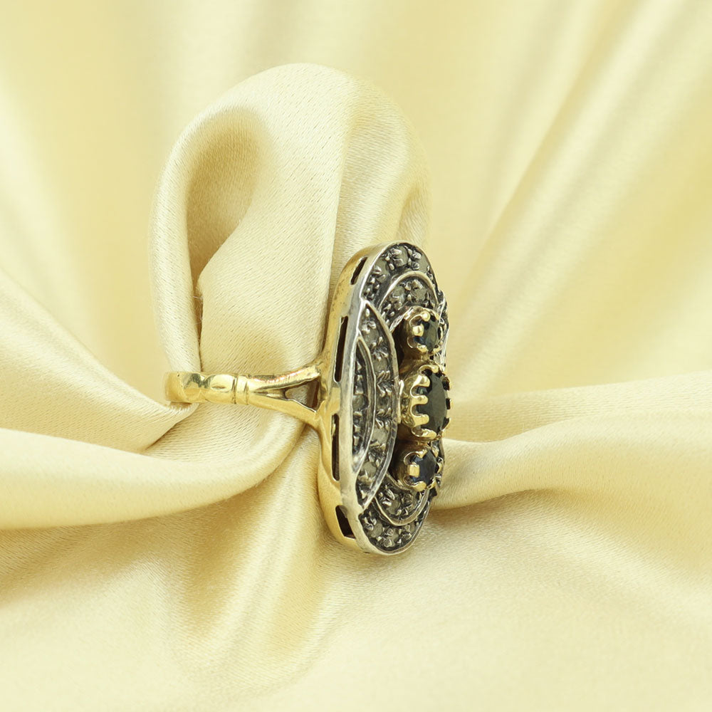 Anello Zaffiri cod. 5782