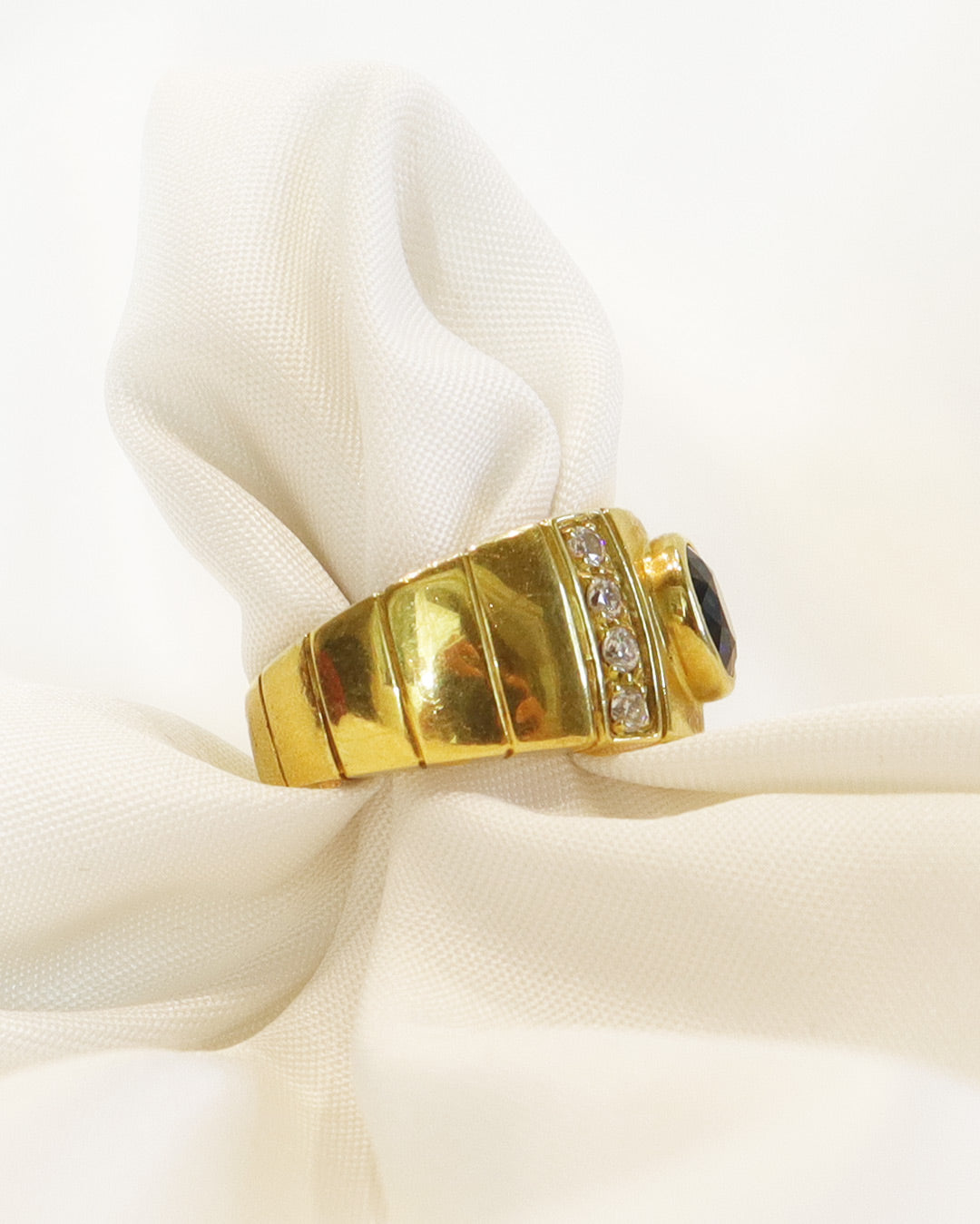 Anello Vintage Zaffiro cod. 8224