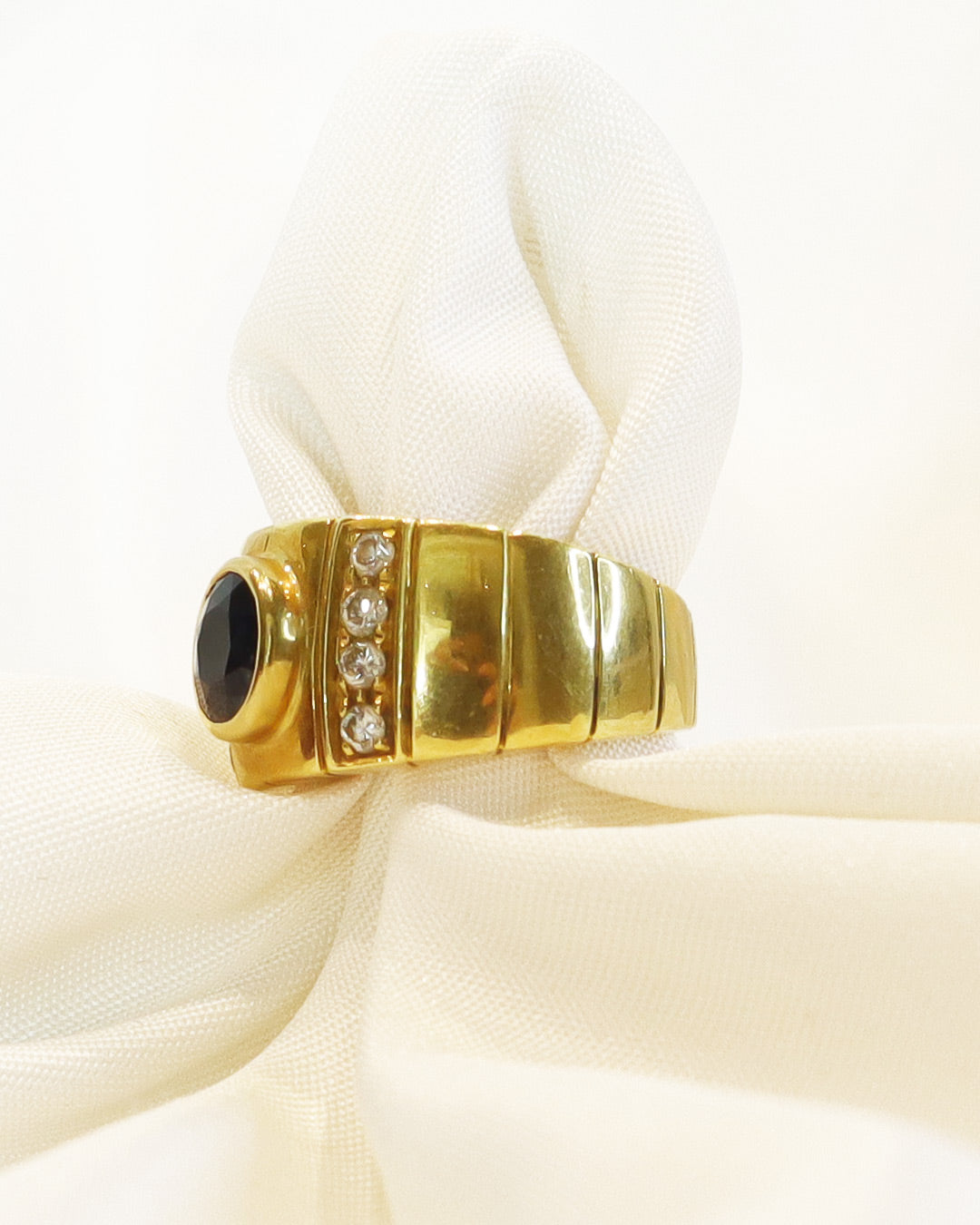 Anello Vintage Zaffiro cod. 8224