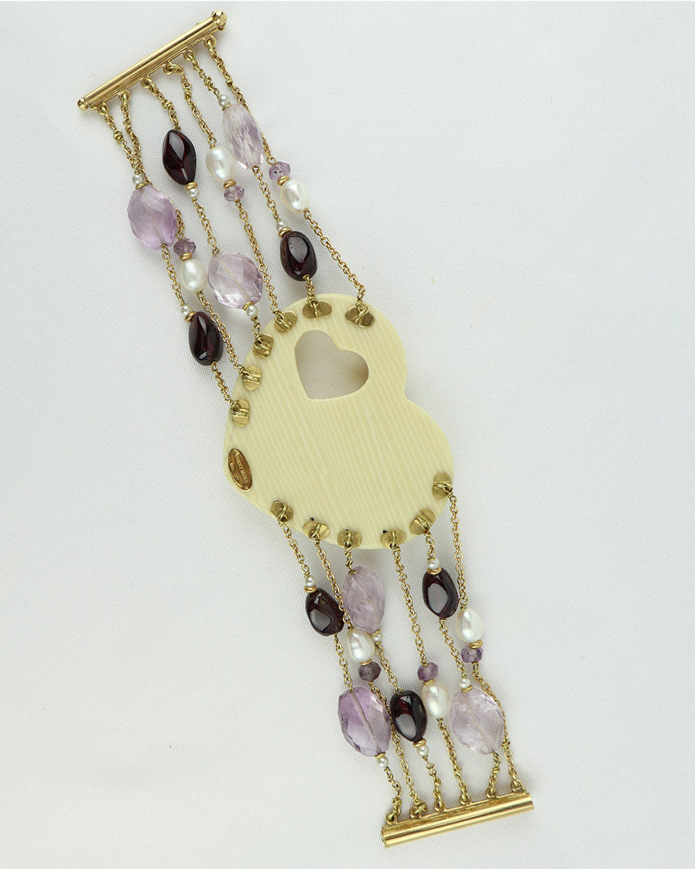 Bracciale cuore cod. 6156