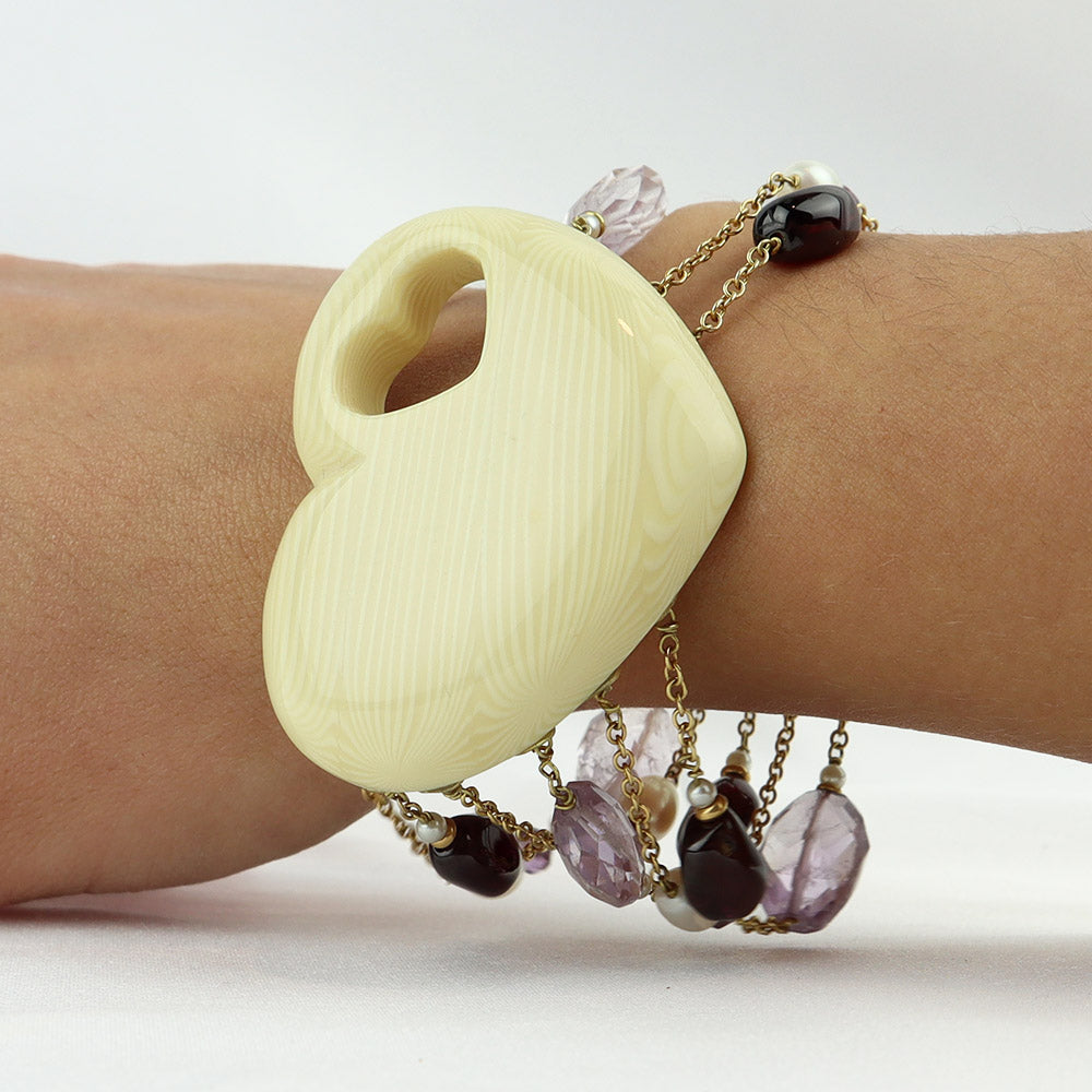 Bracciale cuore cod. 6156