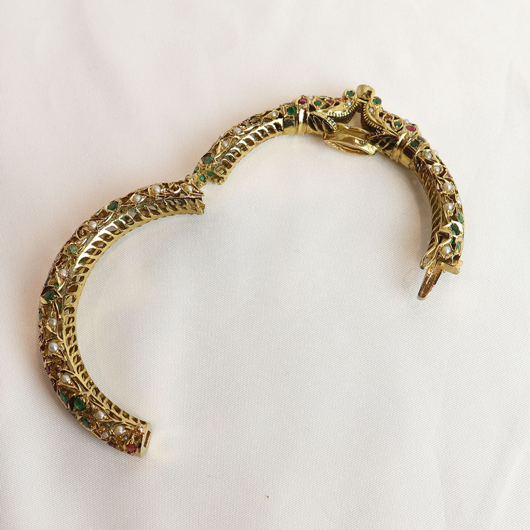 Bracciale oro e pietre colore cod. 7924