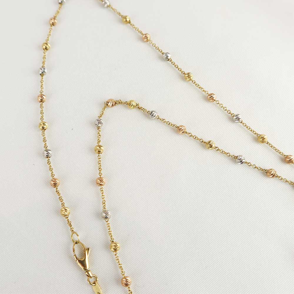 Catena + ciondolo cod. 7316 - Oro Tesori