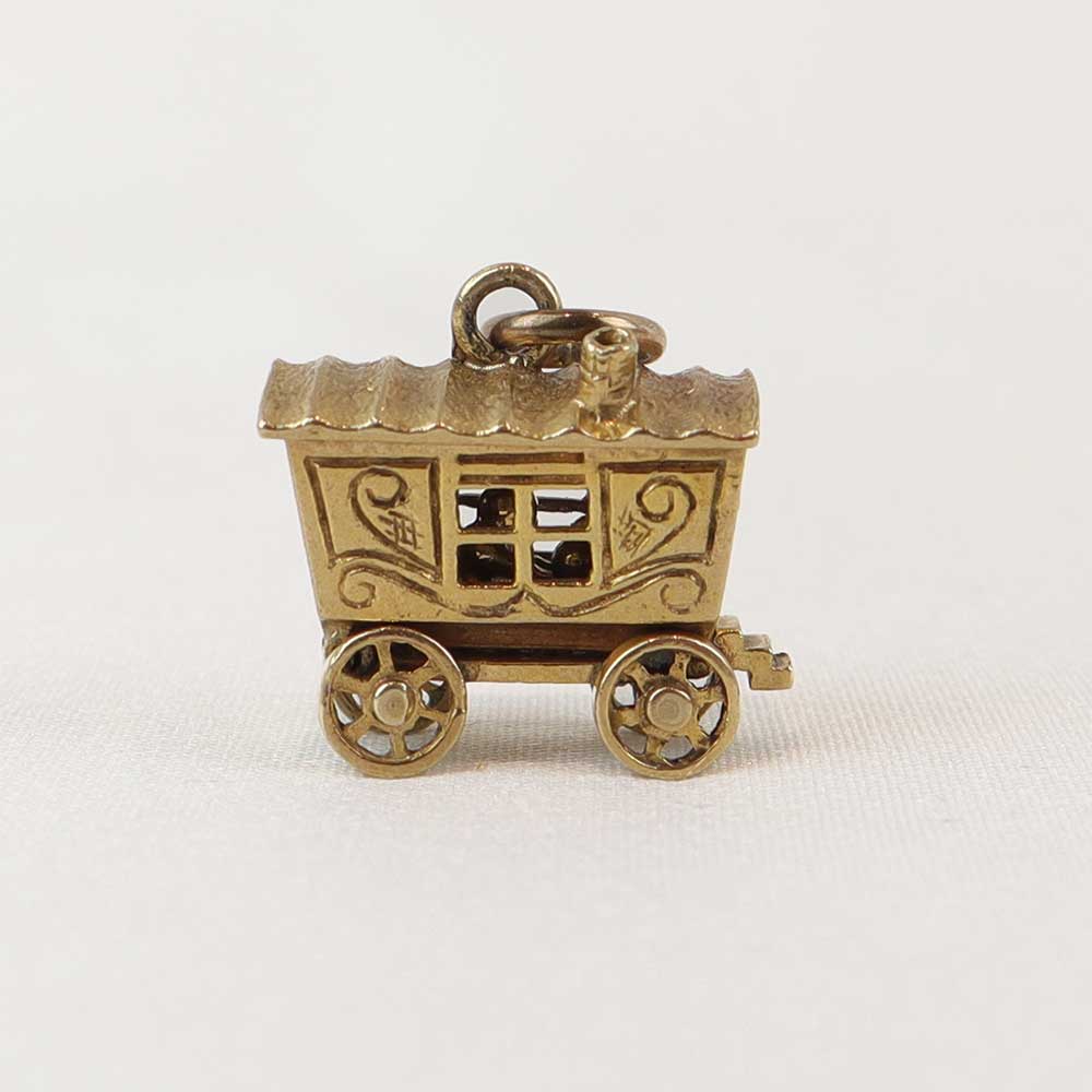 Ciondolo vintage apribile con chiromante cod. 004 - Oro Tesori