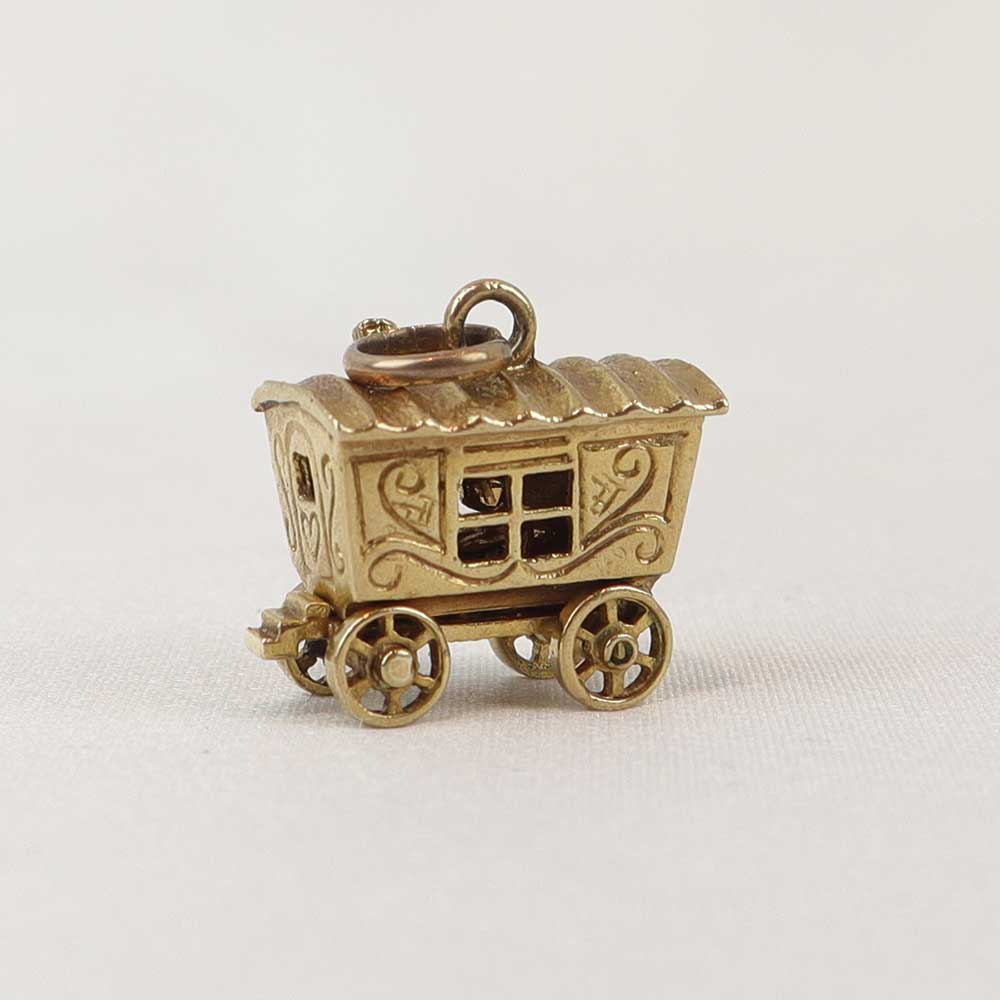 Ciondolo vintage apribile con chiromante cod. 004 - Oro Tesori