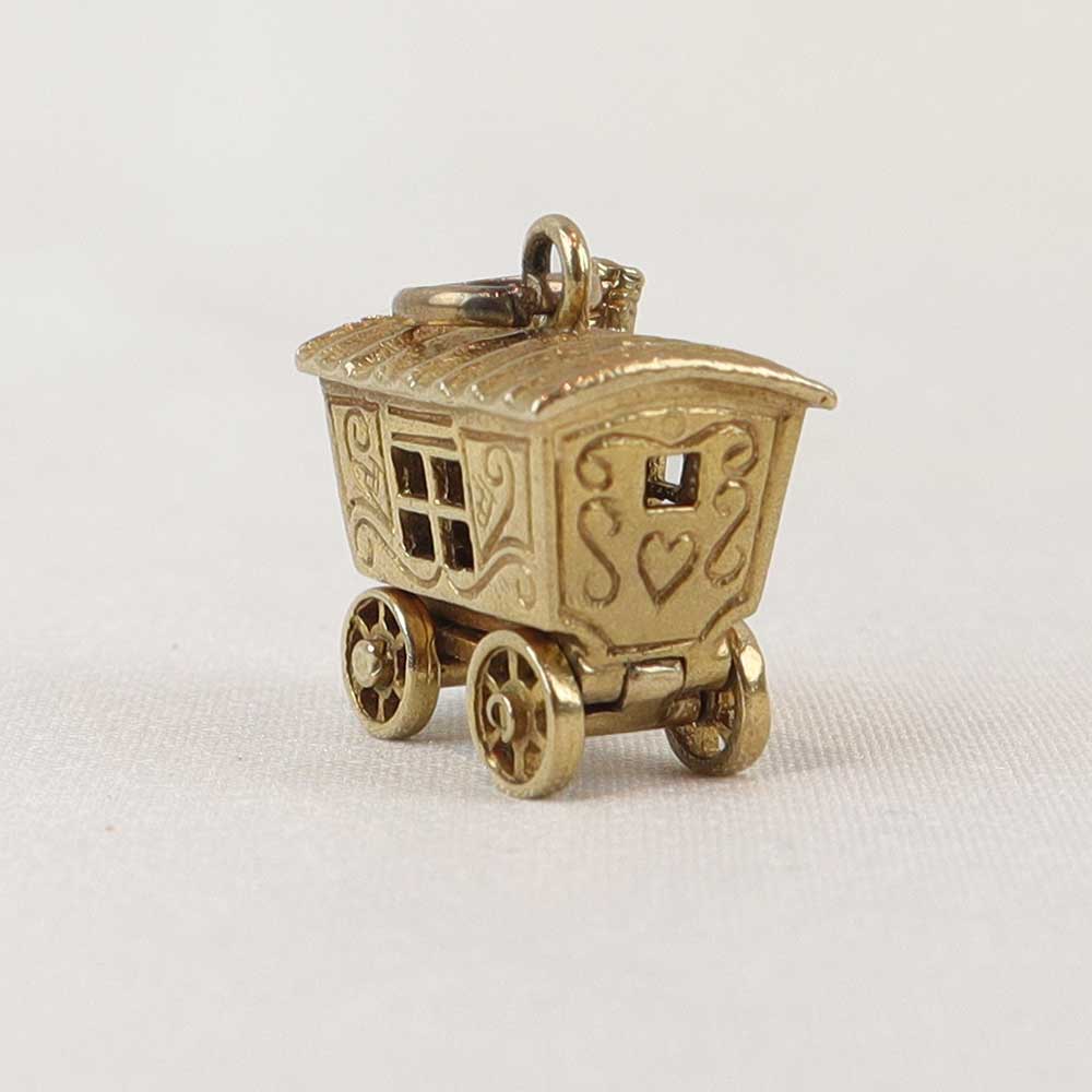 Ciondolo vintage apribile con chiromante cod. 004 - Oro Tesori