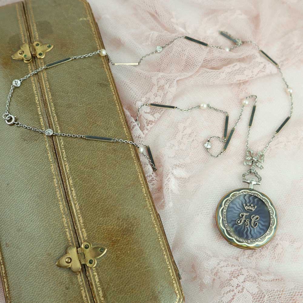Collana antica 1910 cod. 7714 - Oro Tesori