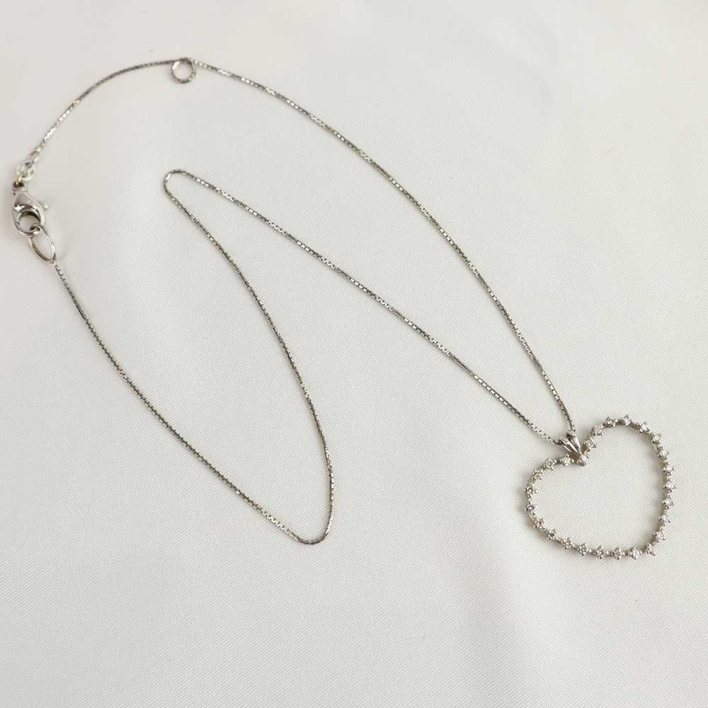 Collana con ciondolo cuore cod. 7693 - Oro Tesori