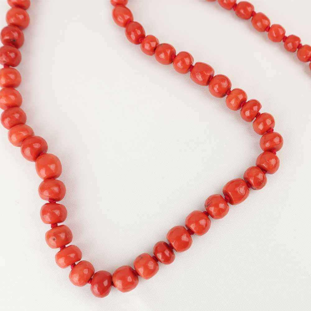 Collana corallo cod. 7612 - Oro Tesori