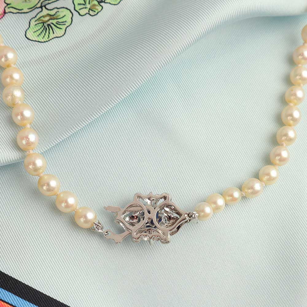 Collana perle mare cod. 7142 - Oro Tesori