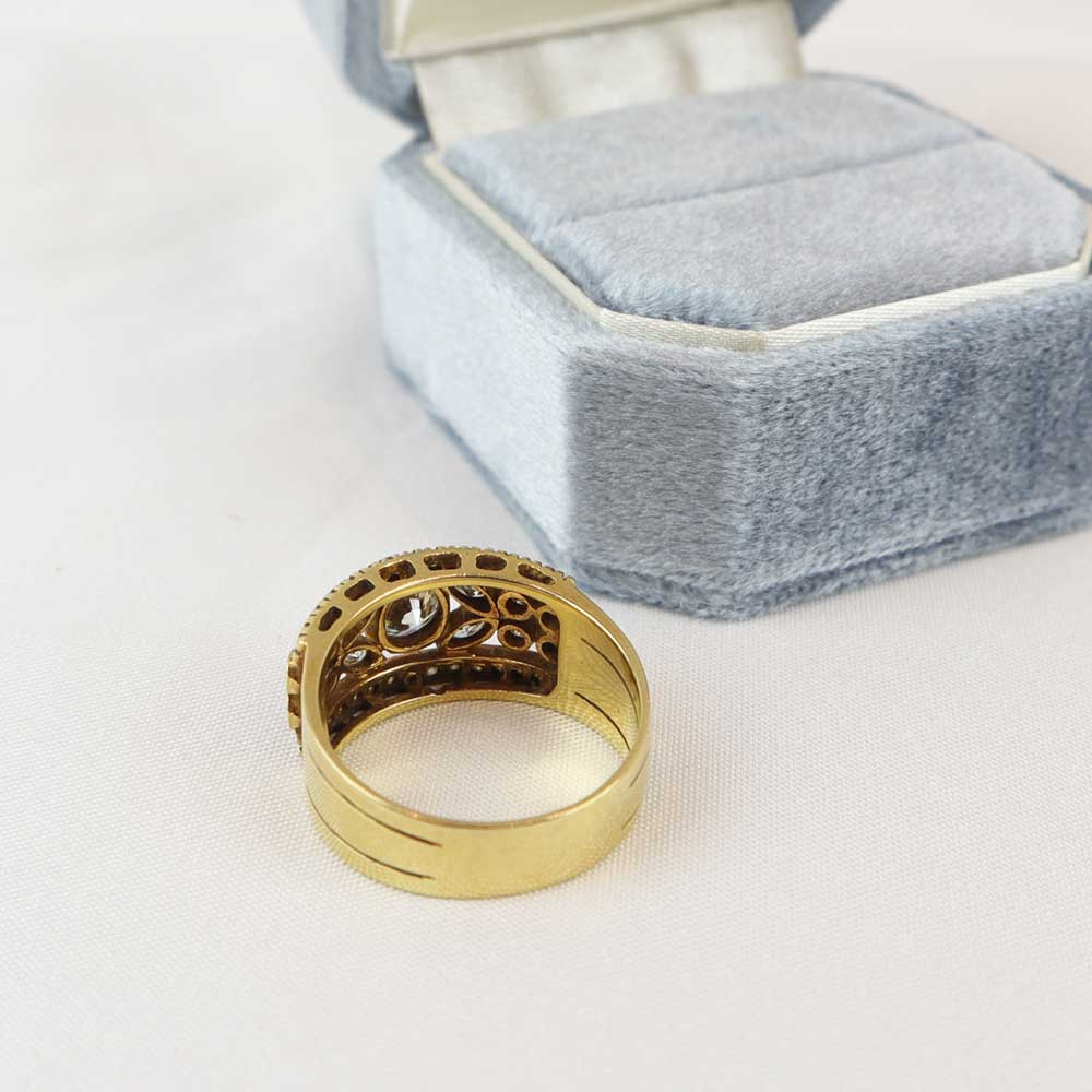 Fascia oro e diamanti cod. 002 - Oro Tesori