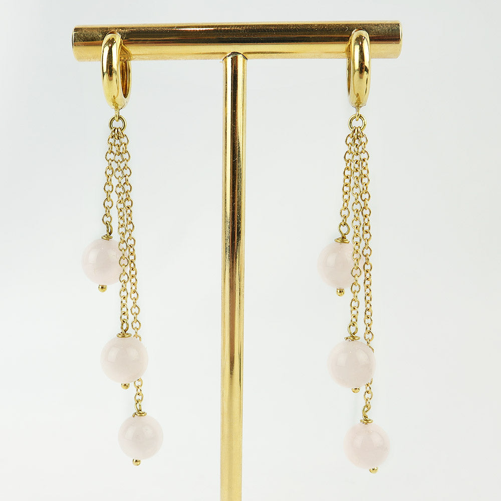 Pearl earrings