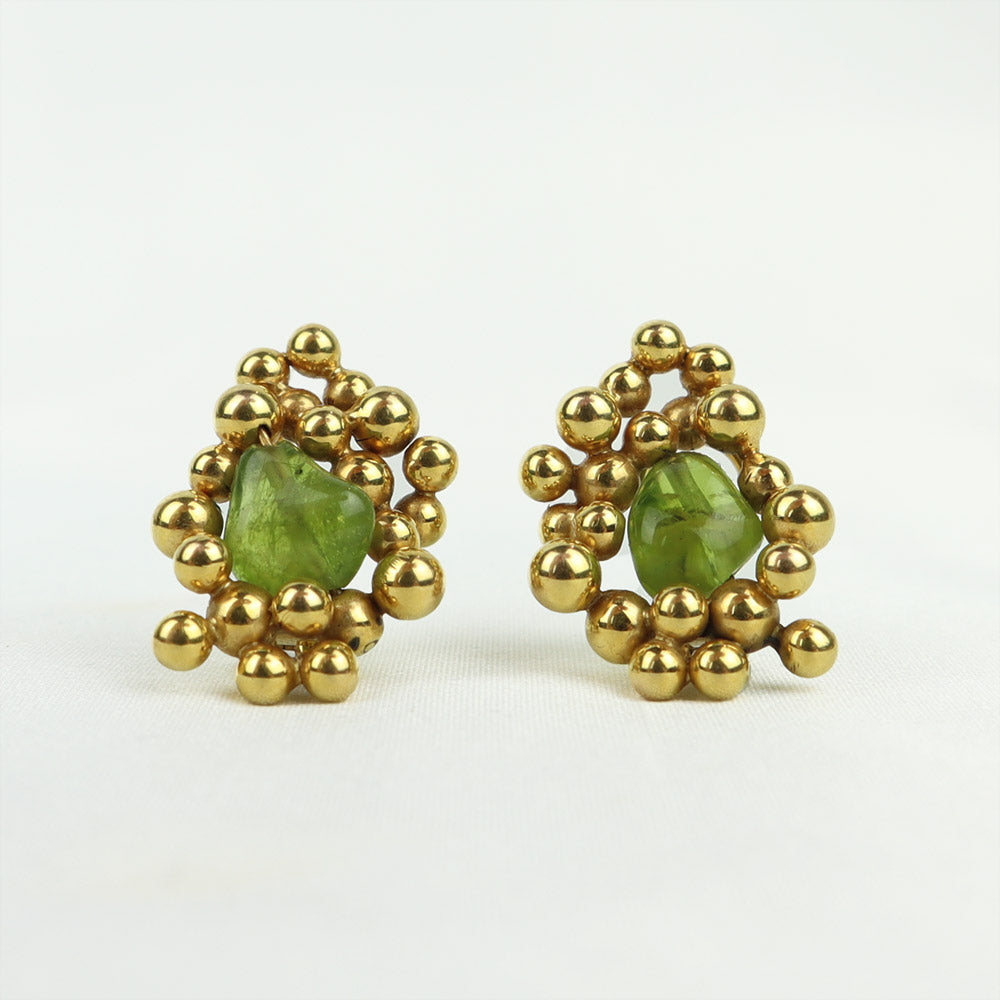 Orecchini olivina cod. 6591