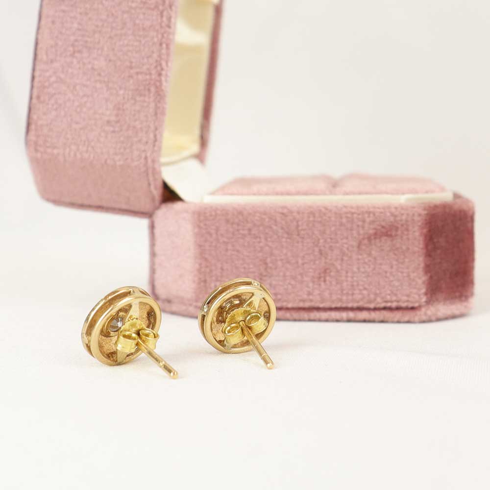 Orecchini oro e diamanti cod. 7639 - Oro Tesori