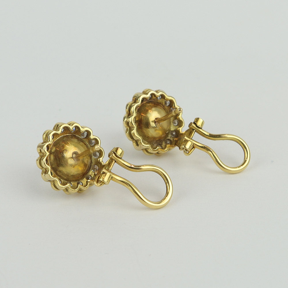 Pearl earrings