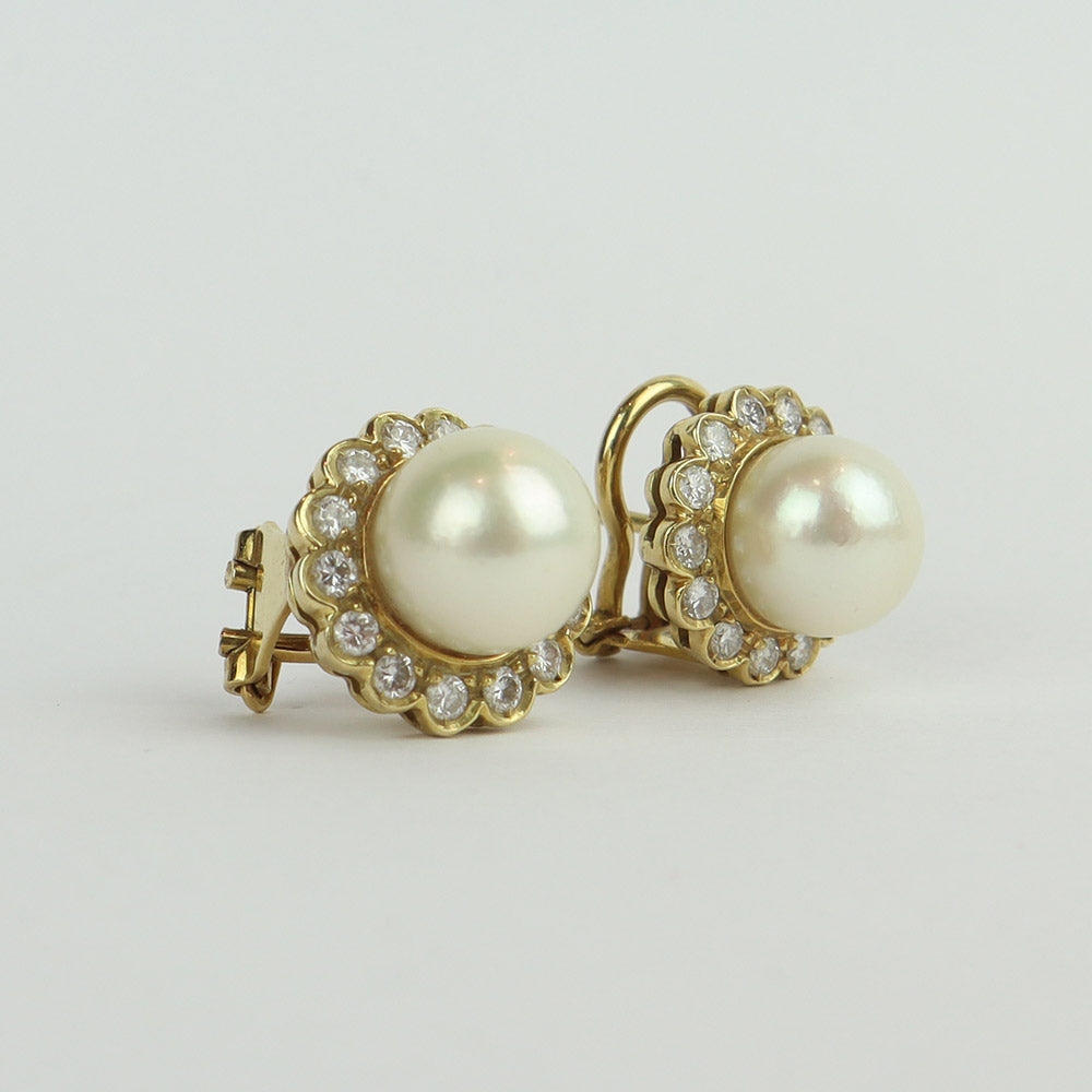 Pearl earrings