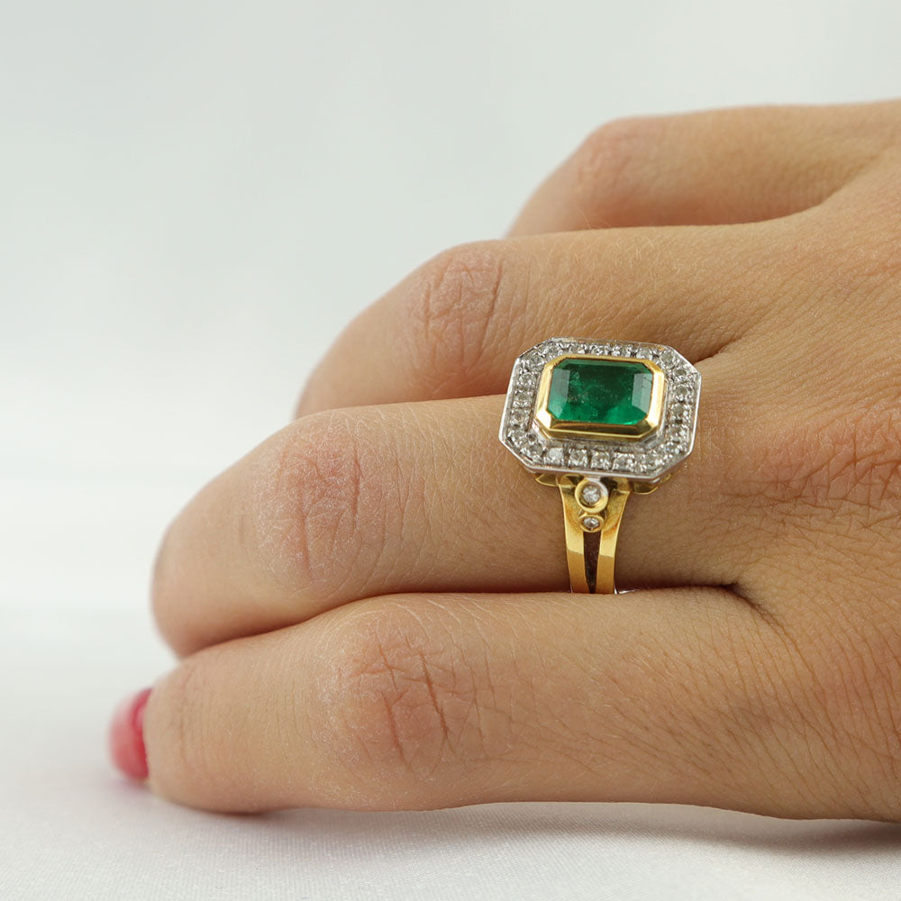 Anello Smeraldo cod. 4464