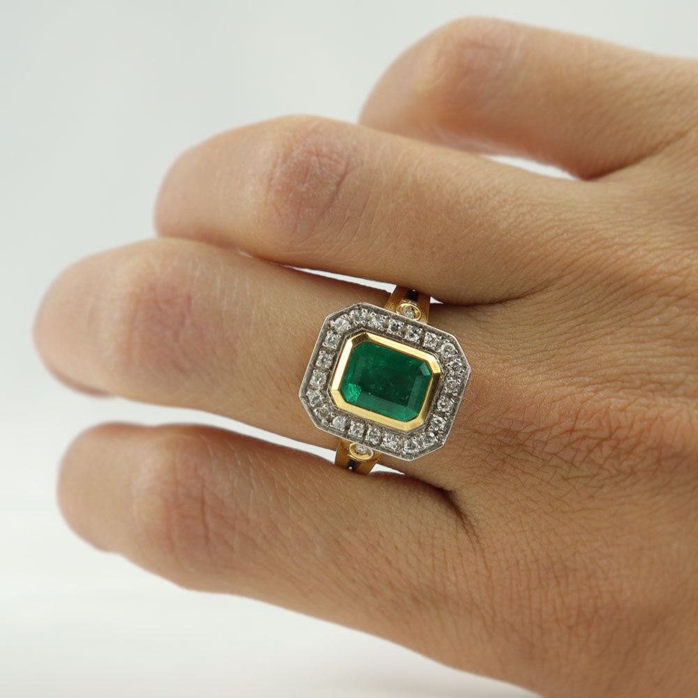 Anello Smeraldo cod. 4464