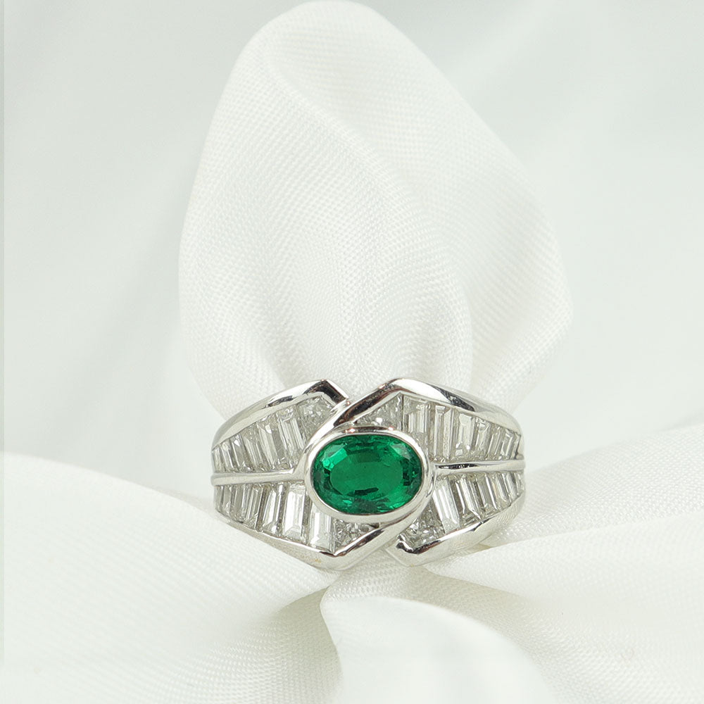 Anello Smeraldo Colombiano