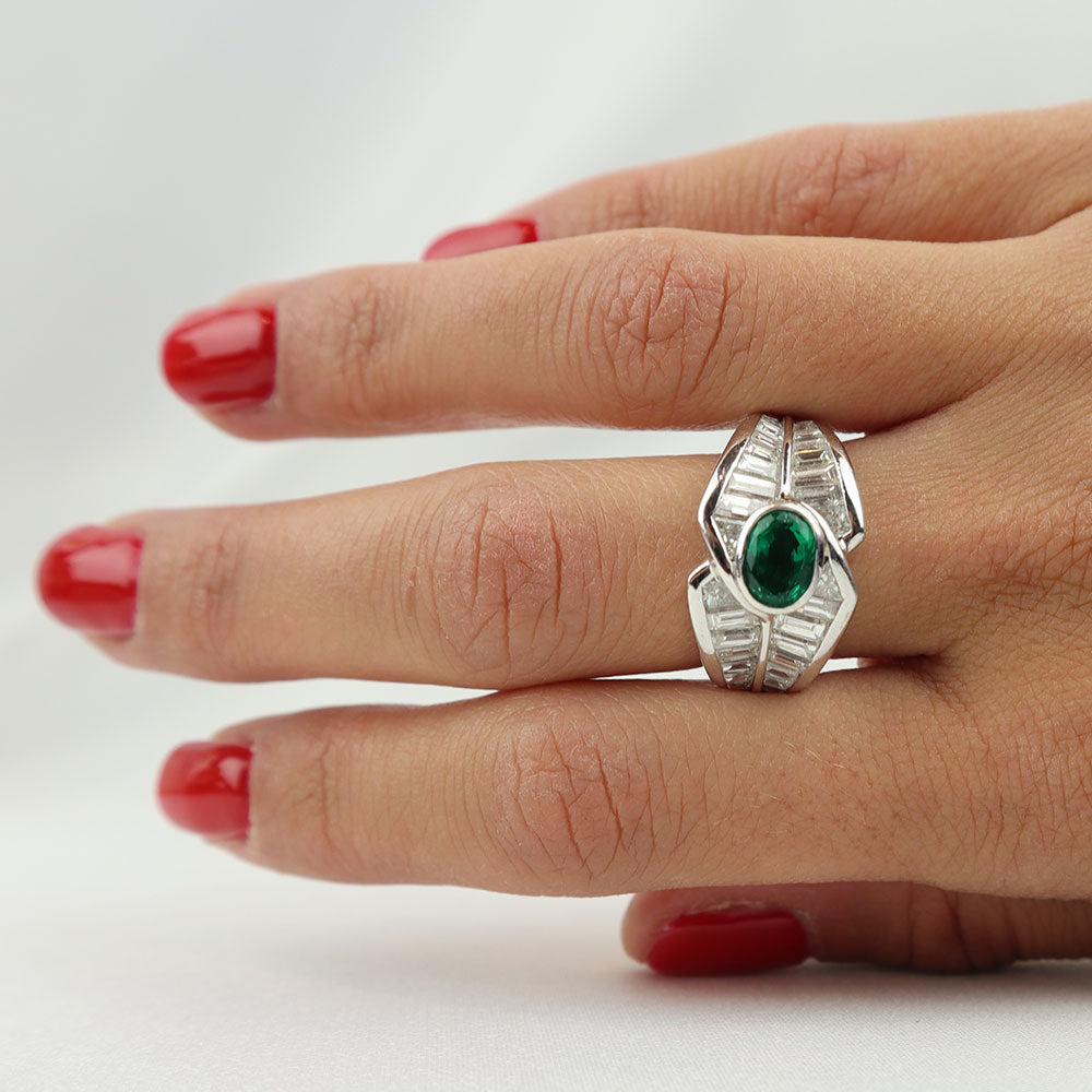 Anello Smeraldo Colombiano