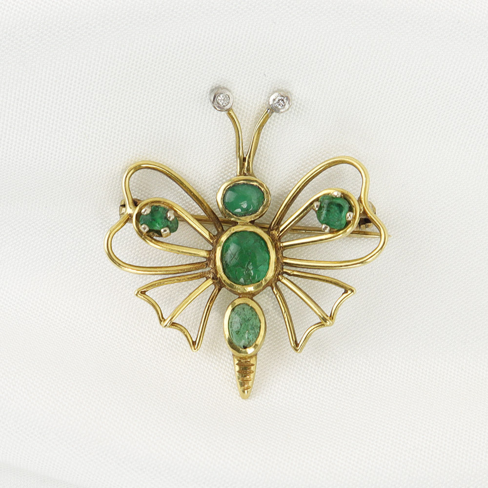 Butterfly brooch