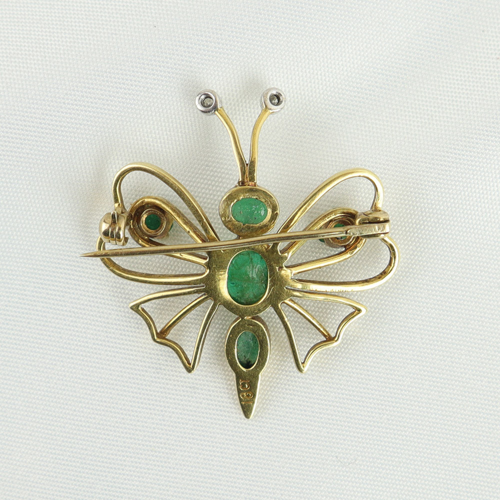 Butterfly brooch