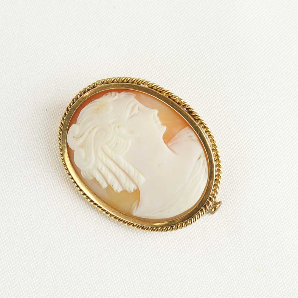 Spilla cammeo cod. 7364 - Oro Tesori