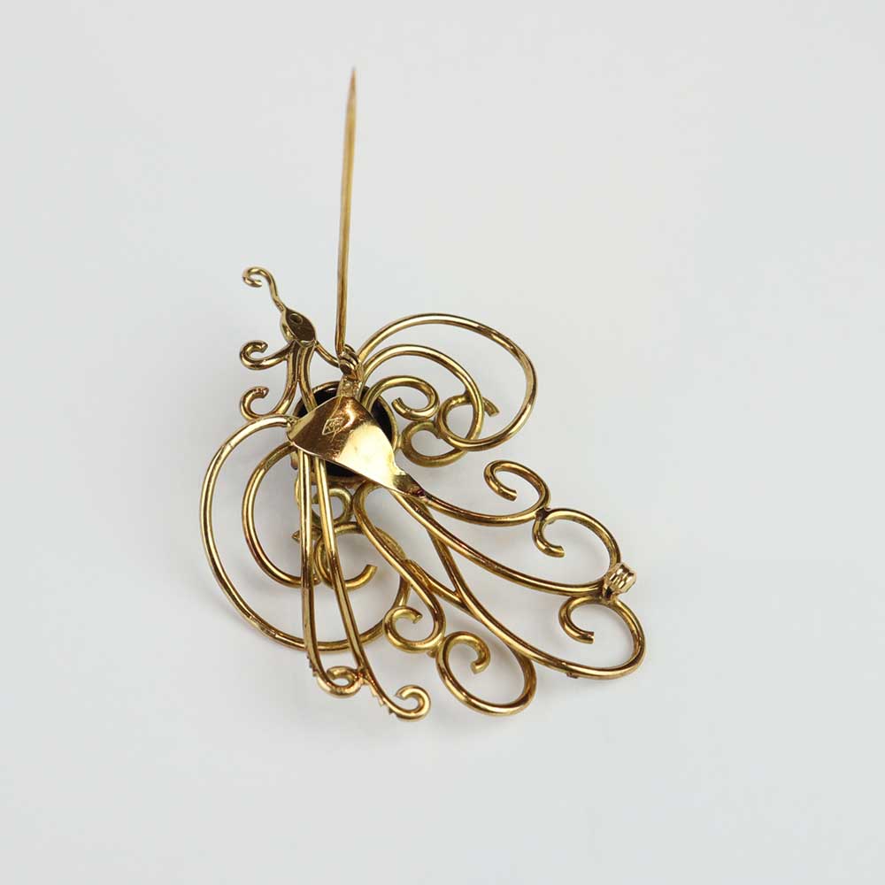 Spilla / ciondolo anni ''40 cod. 7758 - Oro Tesori