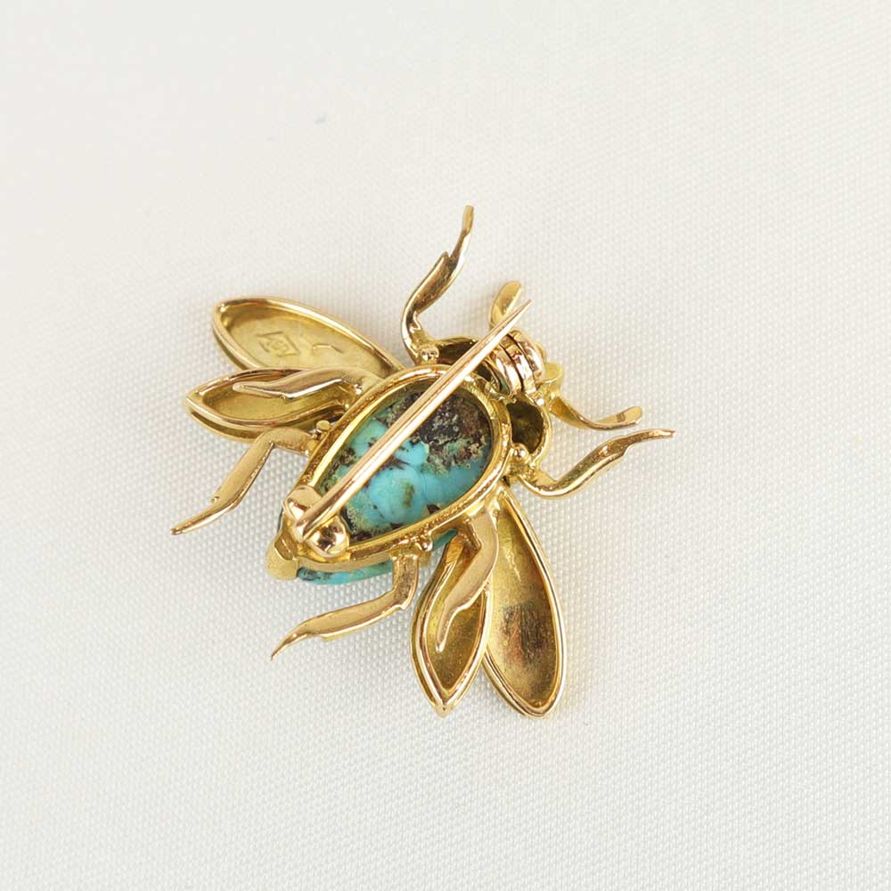 Spilla insetto cod. 7365 - Oro Tesori