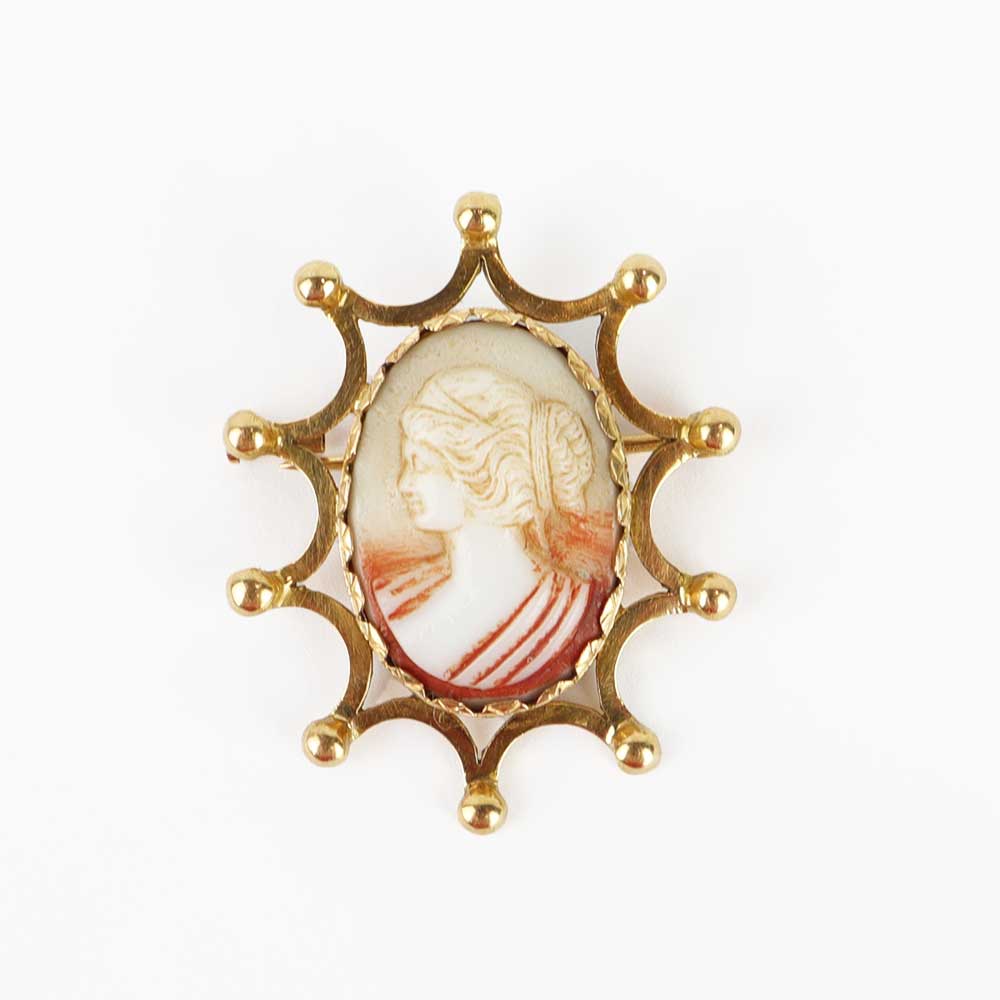 Spilla/ciondolo vintage cod. 7503 - Oro Tesori