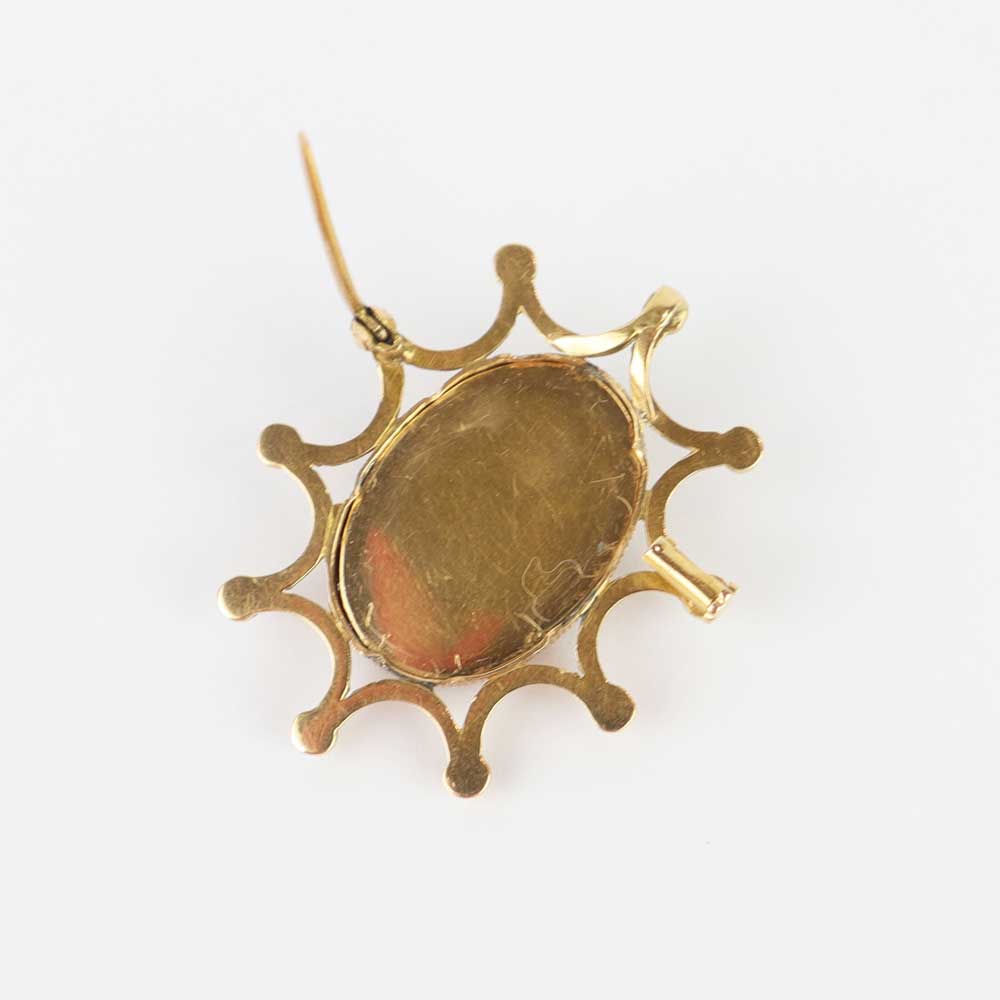 Spilla/ciondolo vintage cod. 7503 - Oro Tesori