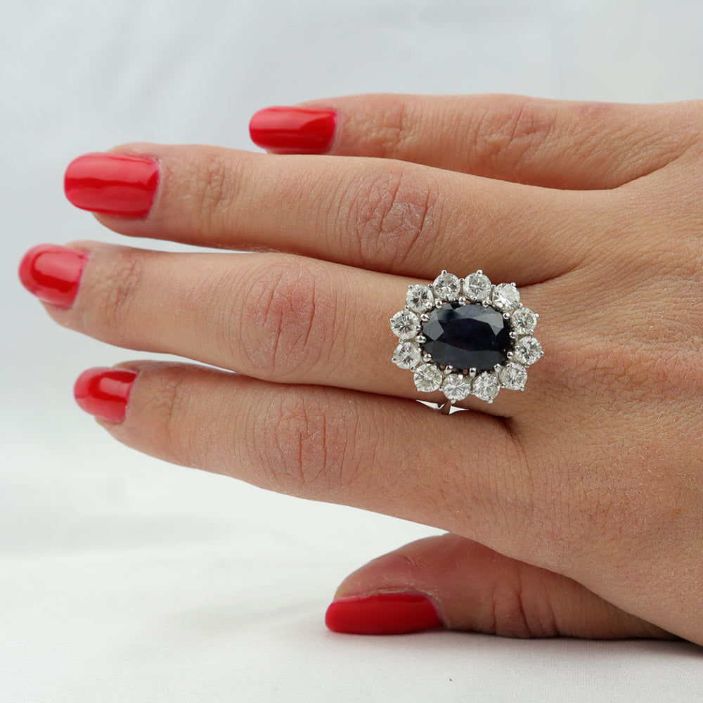 Anello Zaffiro cod. 6185
