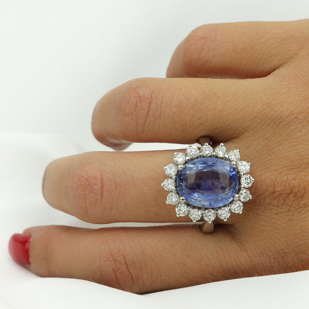 Zaffiro Ceylon 7,35ct cod 7020